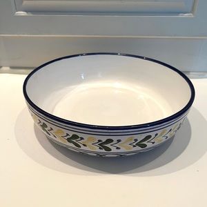 Le Souk Ceramic Serving Bowl made in Tunisia